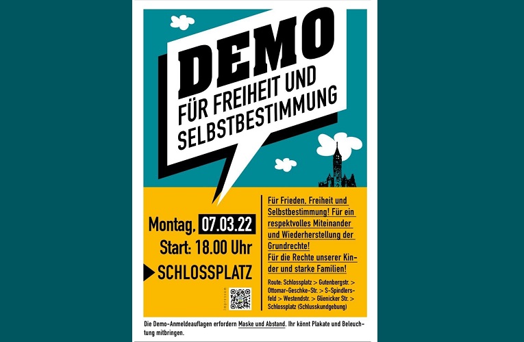 Demo Berlin 07.03.22 / Köpenick
